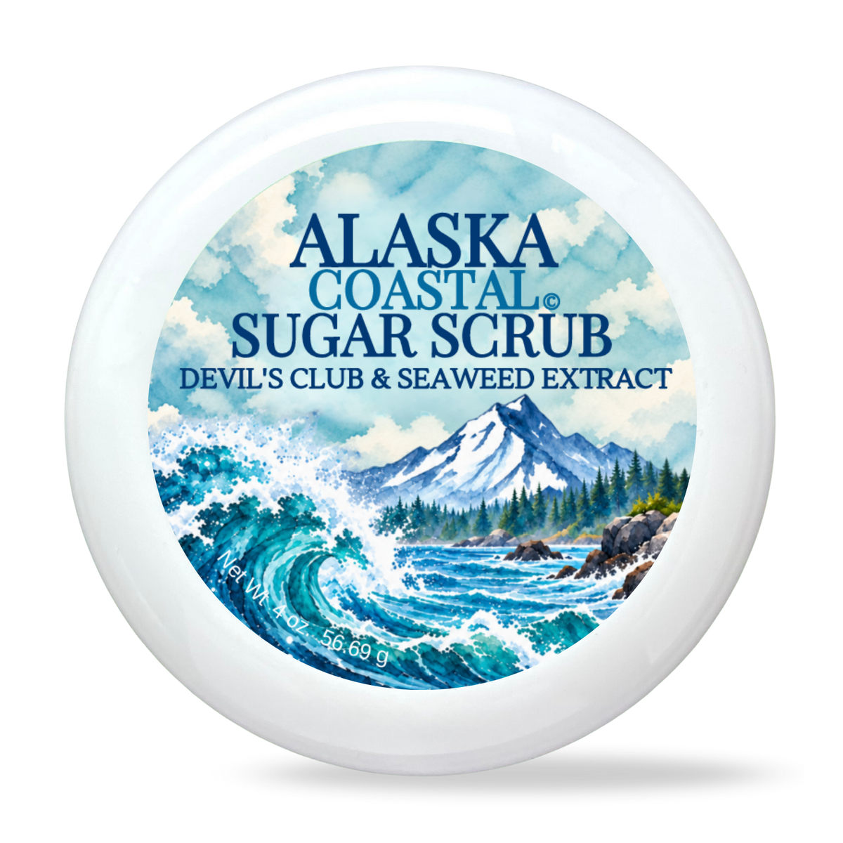 Devil's Club Coastal Sugar Scrub