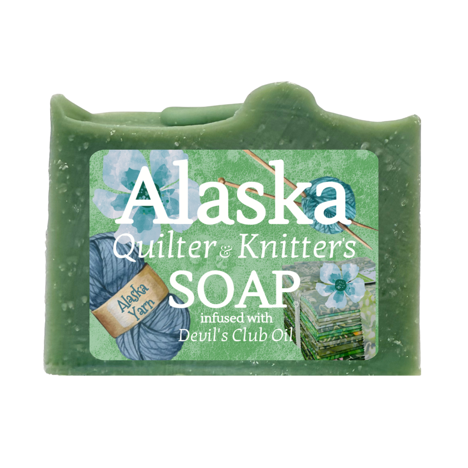 Quilter & Knitter's Soap with Devil's Club Oil