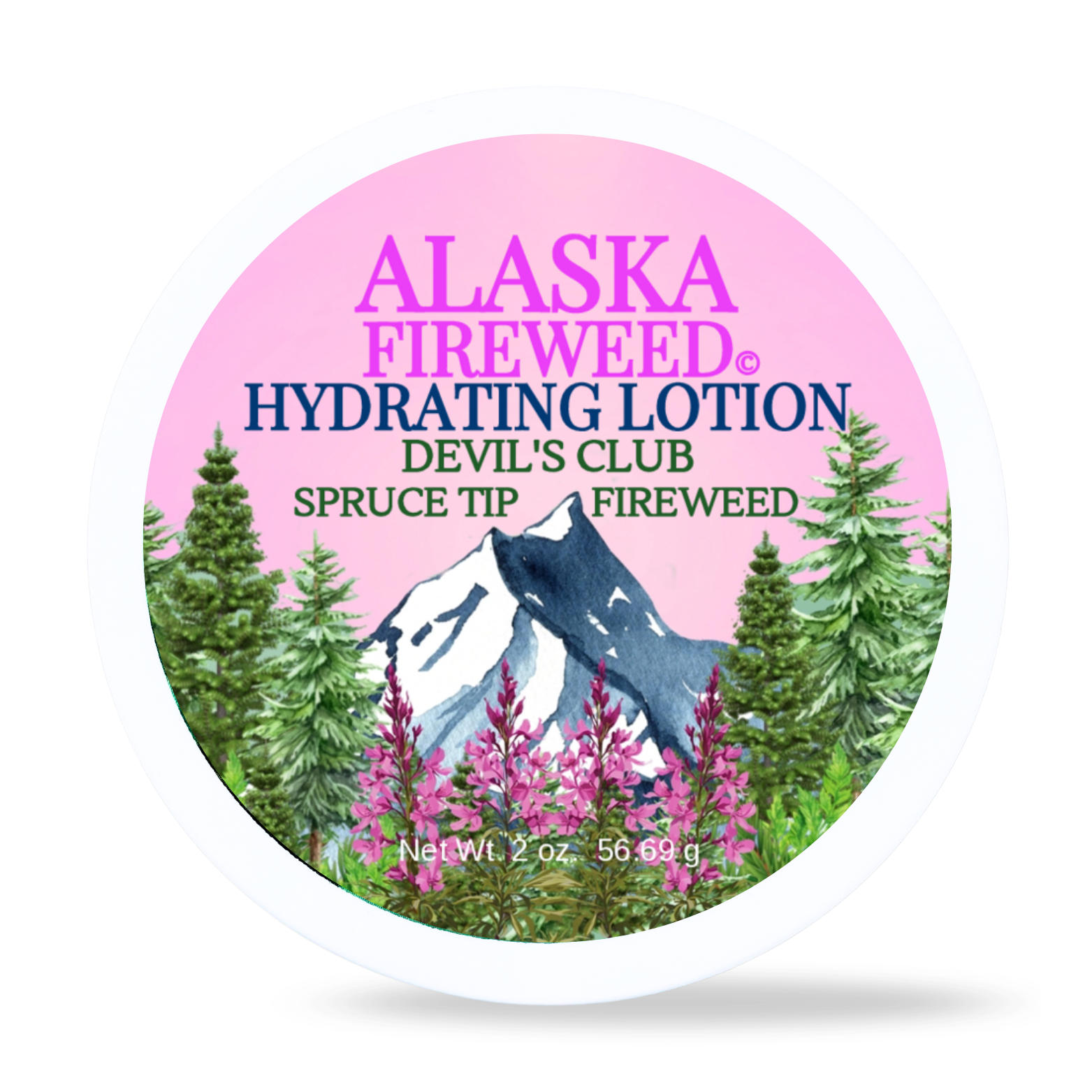 Devil's Club Rainforest Fireweed Lotion