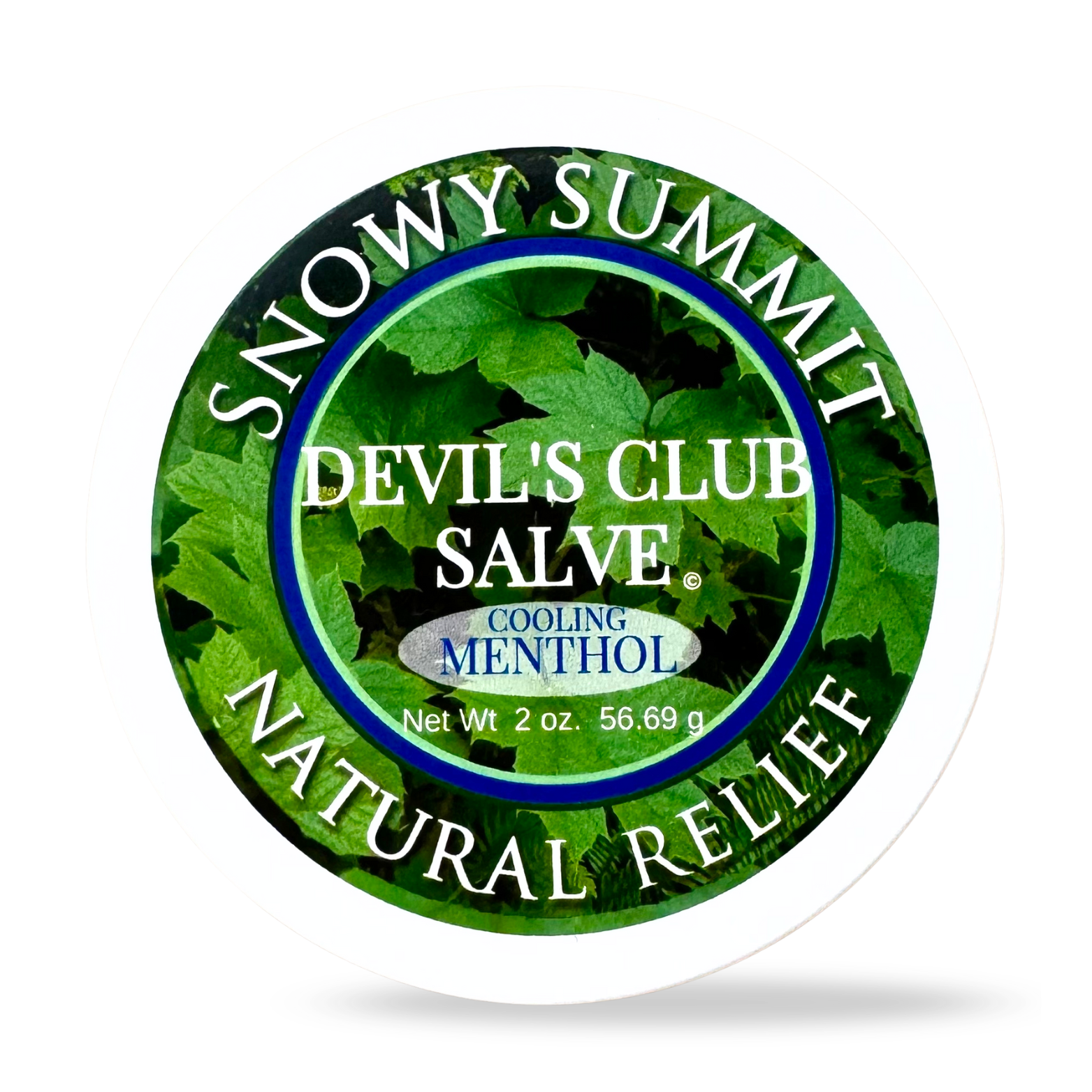 Devil's Club Salve Menthol