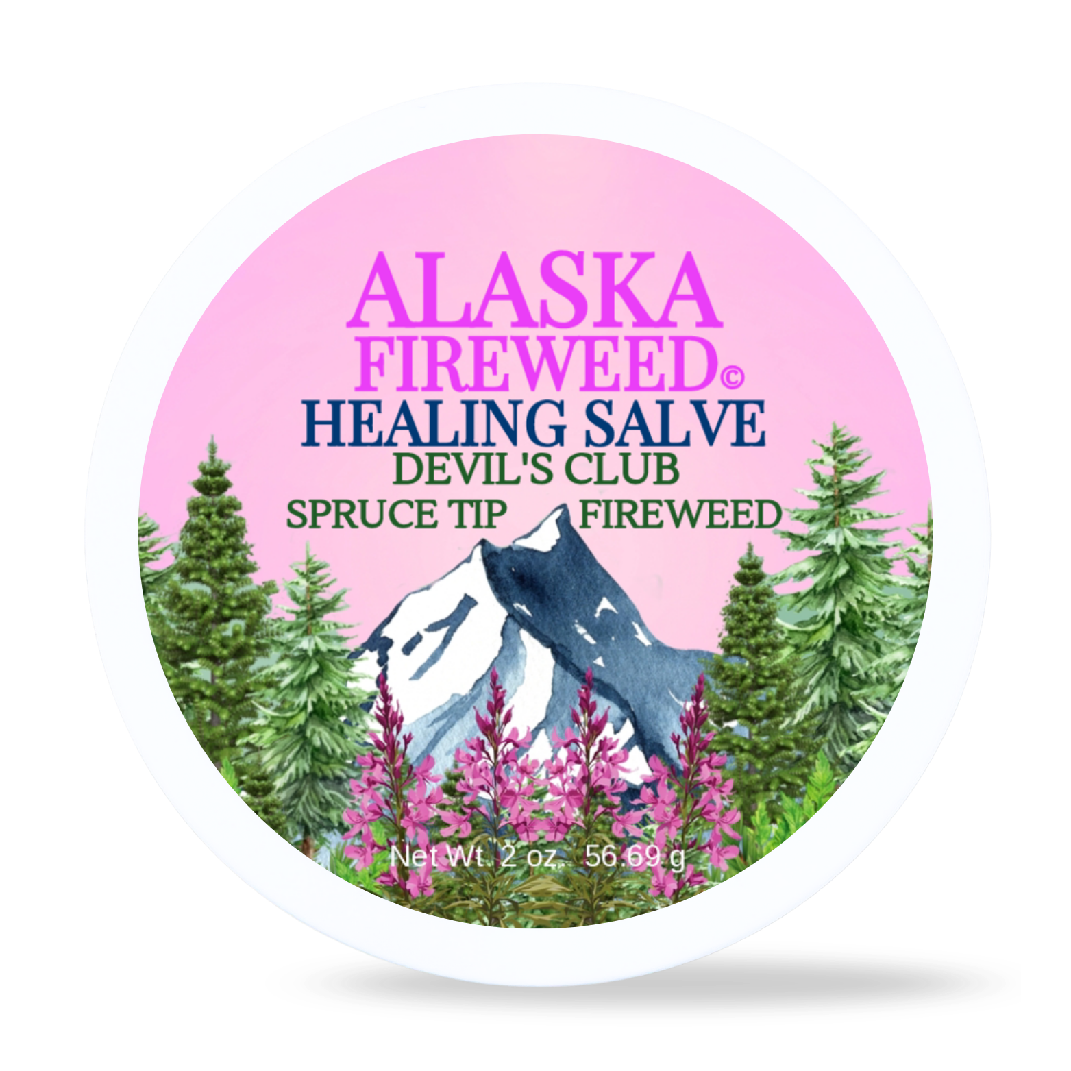 Devil's Club Rainforest Fireweed Salve