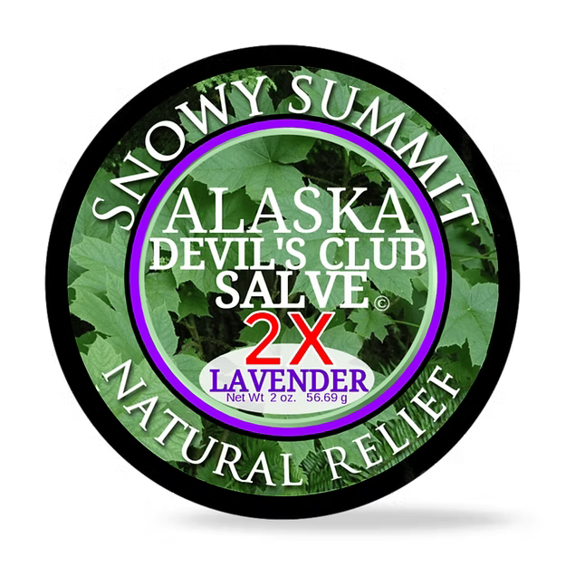 Devil's Club Lavender 2X Salve